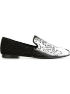 Giuseppe Zanotti Design Rhinestone Embellished Loafers