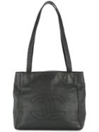Chanel Pre-owned Chanel Cc Shoulder Tote Bag - Black