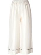Erika Cavallini Piped Trim Pyjama Trousers
