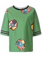 Philosophy Di Lorenzo Serafini Floral Print T-shirt - Green