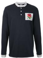 Kent & Curwen Stokes Rose Polo Shirt - Blue