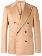Tagliatore Double Breasted Jacket - Nude & Neutrals