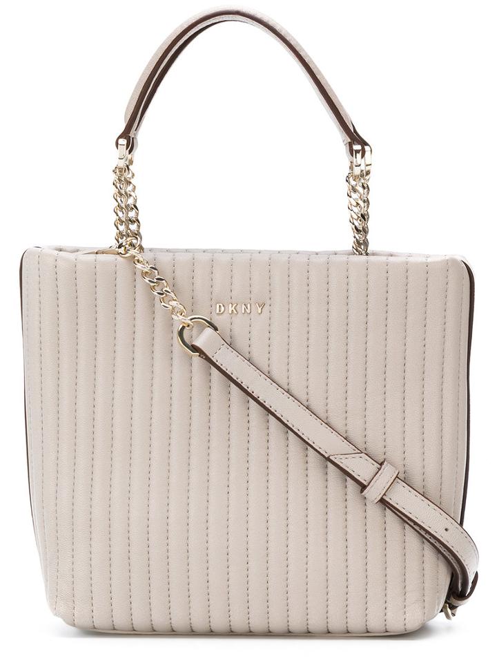 Donna Karan - Mini Shopper Tote - Women - Lamb Skin - One Size, Grey, Lamb Skin