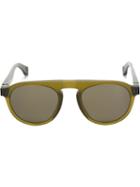 Mykita - Mykita X Maison Margiela Round Frame Sunglasses - Unisex - Acetate - One Size, Green, Acetate