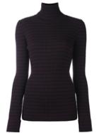 Forte Forte Turtleneck Slim-fit Pullover, Women's, Size: 2, Red, Wool