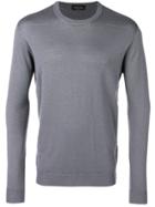 Roberto Collina Crew Neck Sweatshirt - Grey