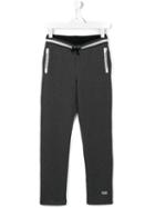 Boss Kids Straight-leg Track Pants, Boy's, Size: 14 Yrs, Grey