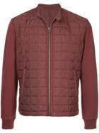 D'urban Zipped Padded Jacket - Red