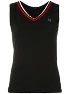 Undercover - Trimmed Tank Top - Women - Cotton - 2, Black, Cotton