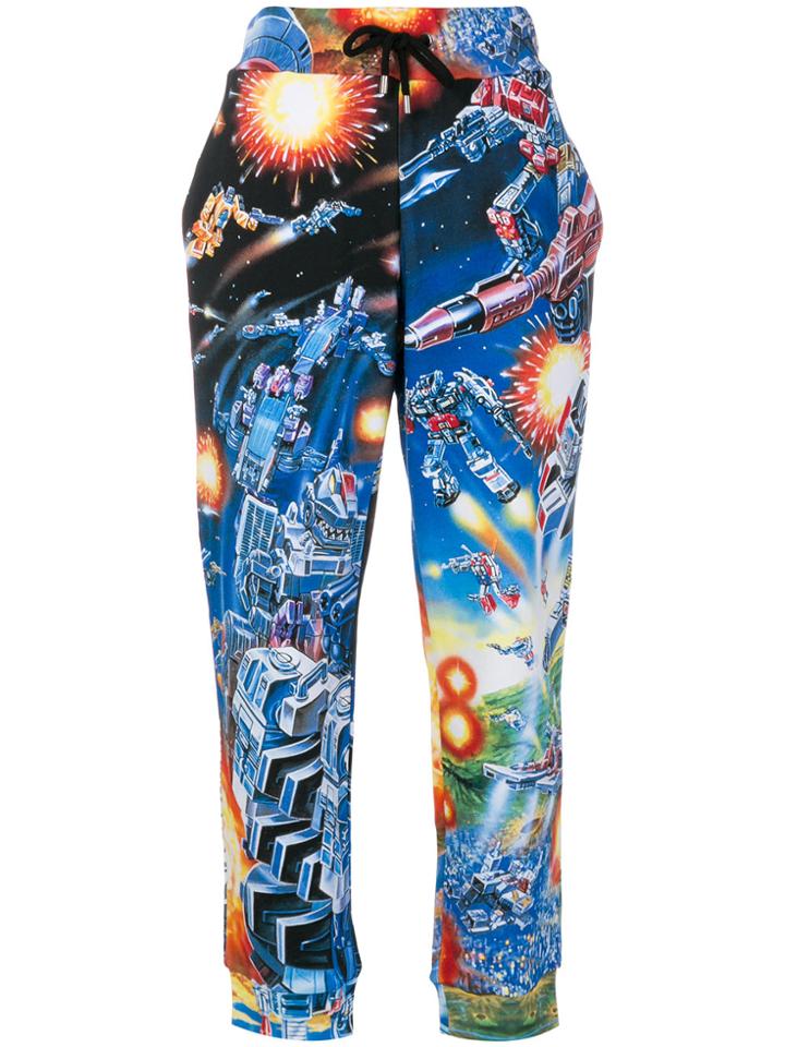 Love Moschino Multi Printed Pants - Multicolour