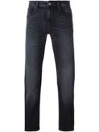 Pt05 Five Pocket Straight Jeans, Men's, Size: 34, Grey, Cotton/spandex/elastane
