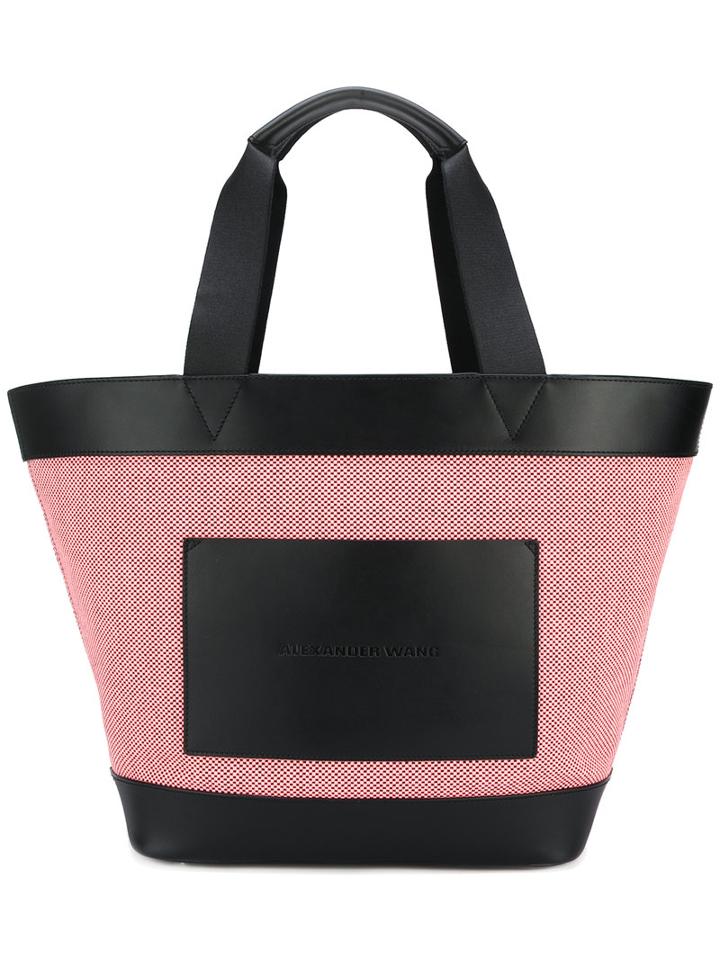 Alexander Wang Tote Bag, Women's, Pink/purple, Leather/canvas