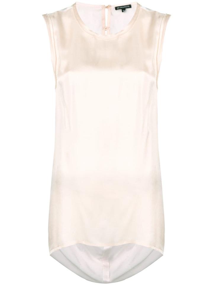 Ann Demeulemeester Open Back Top - Neutrals