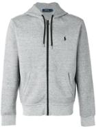 Polo Ralph Lauren Zipped Hoodie, Men's, Size: Xl, Grey, Cotton/polyester
