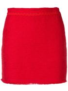 Ermanno Scervino High-waisted Mini Skirt - Red