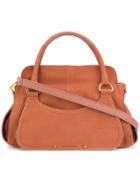 See By Chloé Top Handle Tote Bag - Pink & Purple