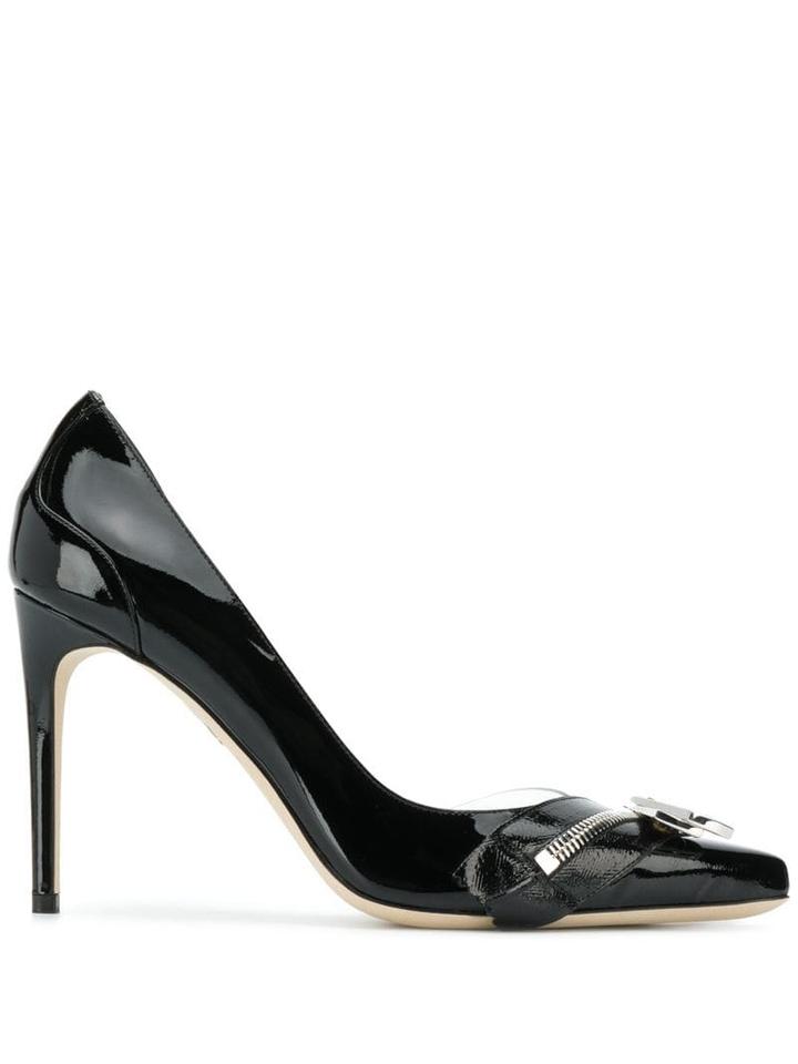 Dsquared2 Zip Half D'orsay Pumps - Black