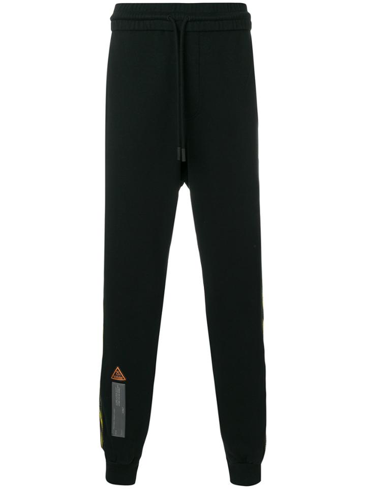 Off-white Industrial Strap Sweatpants - Black
