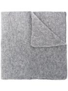 Dell'oglio Fine Knit Scarf - Grey