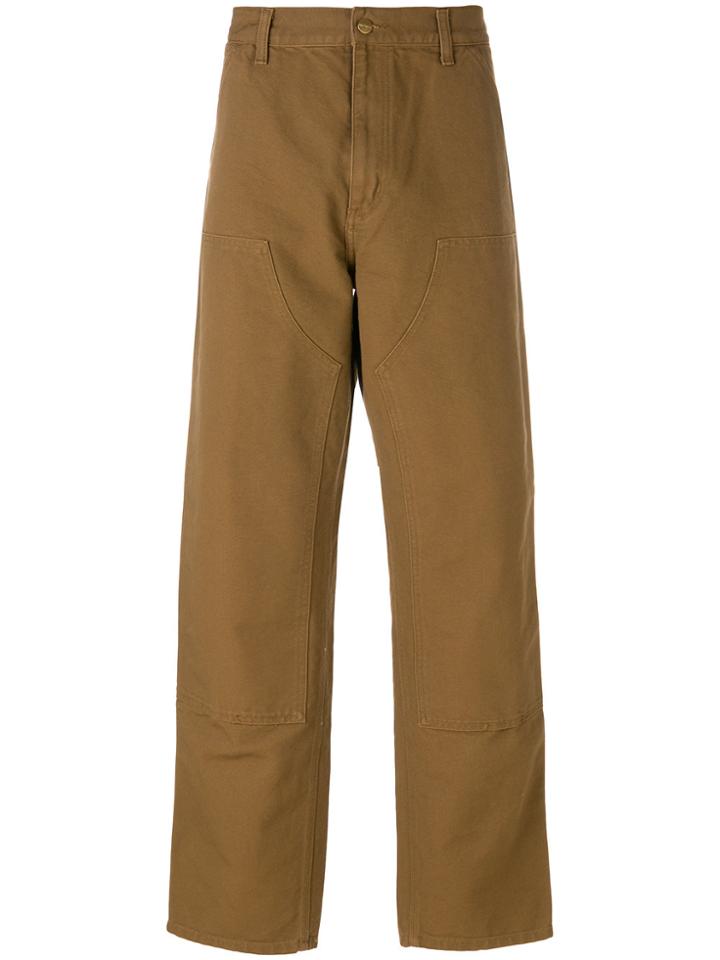 Carhartt Straight Leg Trousers - Brown