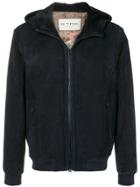 Etro Lined Zip Front Hoodie - Blue