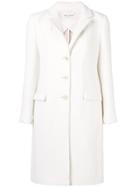 Etro Tailored Single Breasted Coat - White
