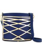 Rula Galayini Small 'riley' Shoulder Bag, Women's, Blue