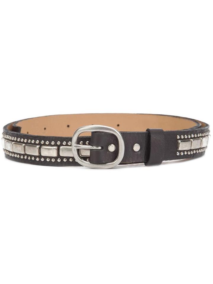 Calleen Cordero 'ferro' Belt, Women's, Size: 90, Black, Leather