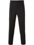 Canali Straight Trousers - Black