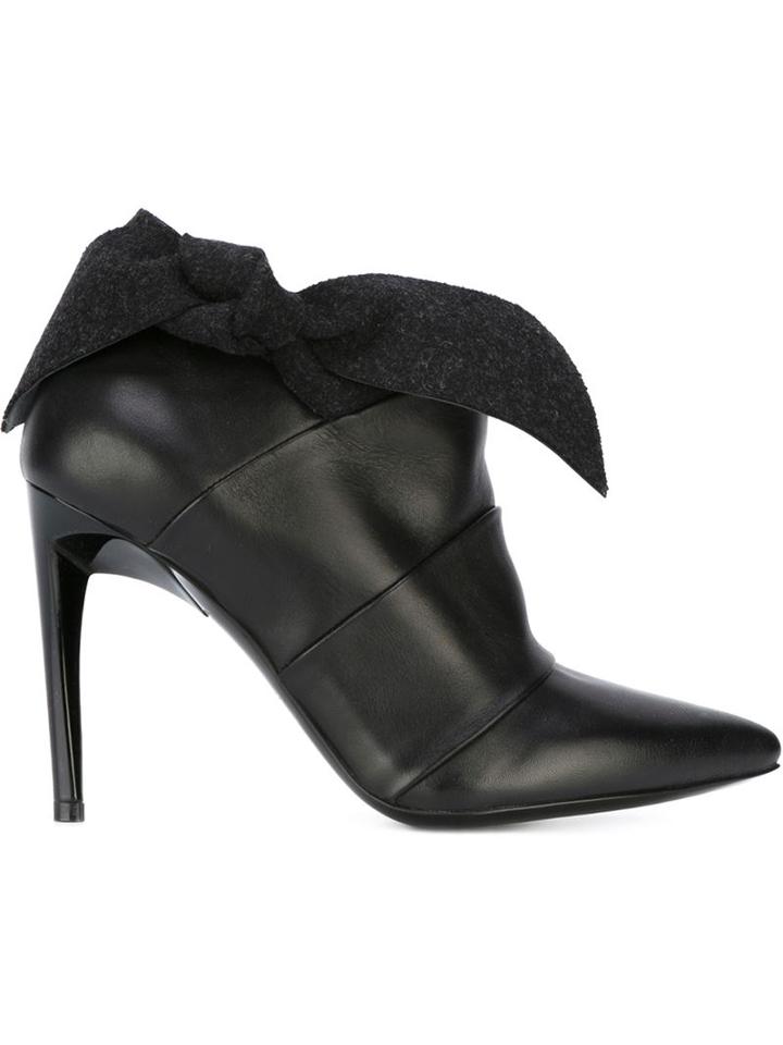 Proenza Schouler Knot Detail Ankle Boots