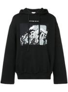 Ih Nom Uh Nit Crowd Surf Print Hoodie - Black