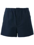 Marni - City Shorts - Women - Cotton - 40, Blue, Cotton