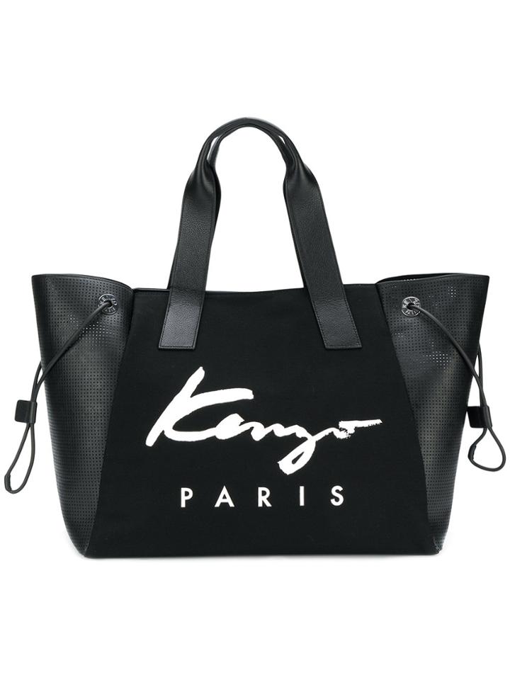 Kenzo Signature Tote Bag - Black