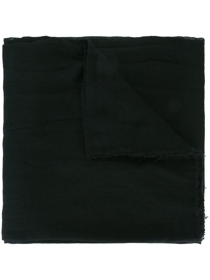 Kristensen Du Nord Frayed Scarf