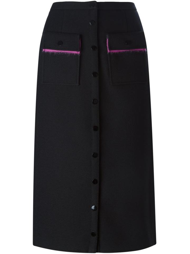 Marco De Vincenzo Patch Pocket Skirt