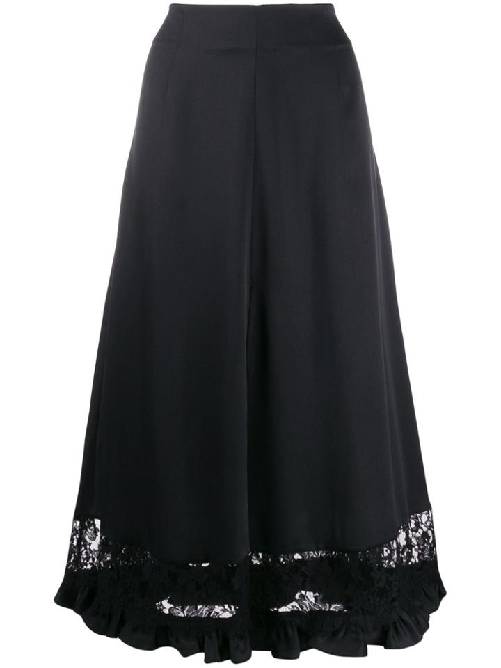 Magda Butrym Lace Maxi Skirt - Black