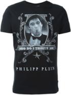 Philipp Plein 'who Do I Trust' T-shirt, Men's, Size: Xxl, Black, Cotton