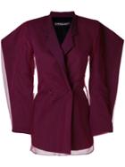 Y / Project Tulle Dress Jacket - Pink & Purple