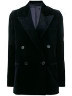 Acne Studios Velvet Suit Jacket - Blue