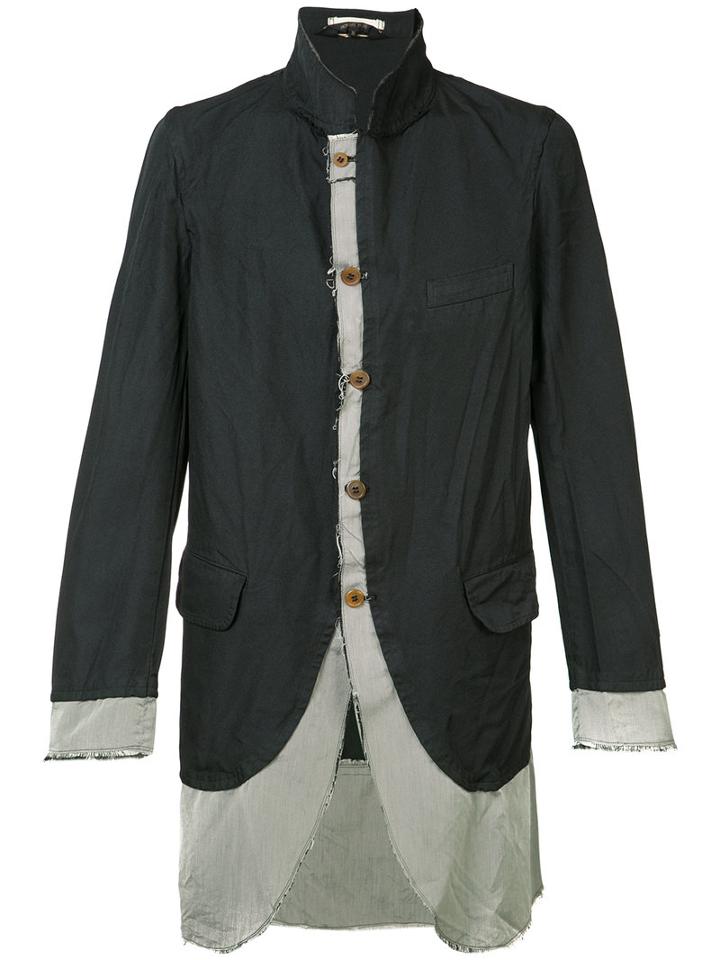 Comme Des Garçons Homme Plus - Raw Edge Jacket - Men - Cotton/polyester - M, Black, Cotton/polyester