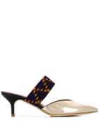Malone Souliers Maisie Pointed Mules - Gold