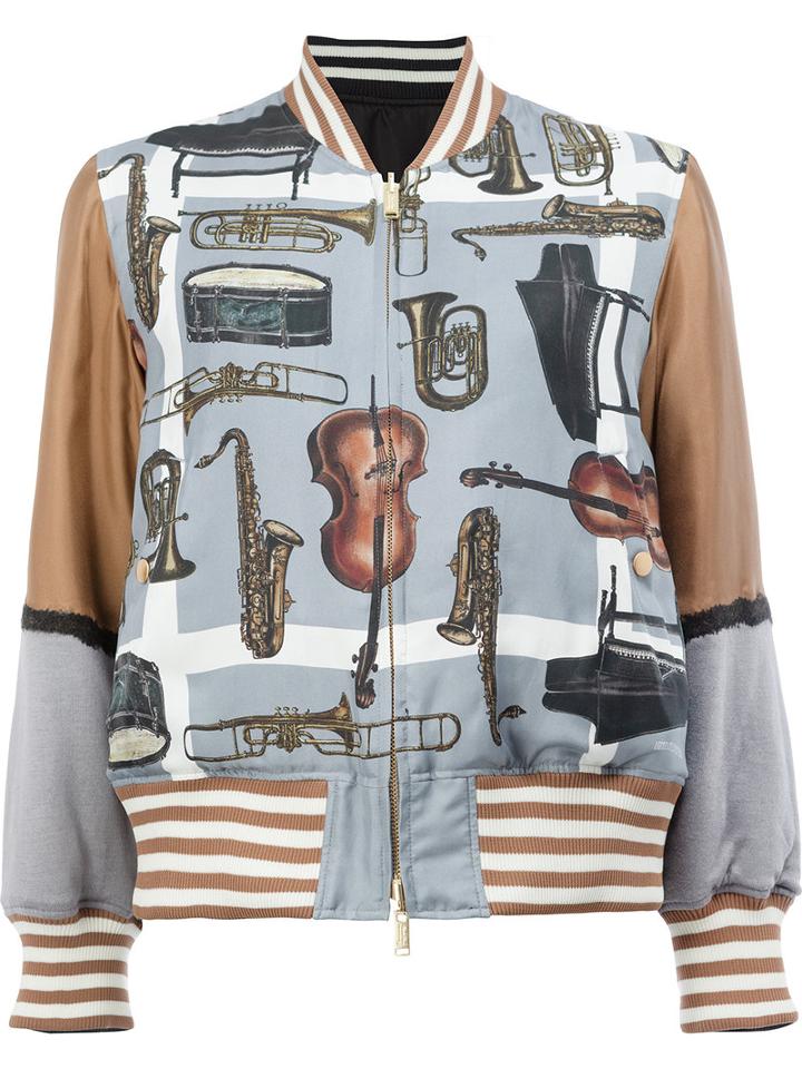 Undercover - Reversible Bomber Jacket - Women - Silk/polyester/rayon - 1, Silk/polyester/rayon