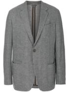 Ermenegildo Zegna Formal Single-breasted Blazer - Grey
