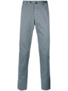 Pt01 Textured Trousers, Men's, Size: 56, Grey, Cotton/elastodiene