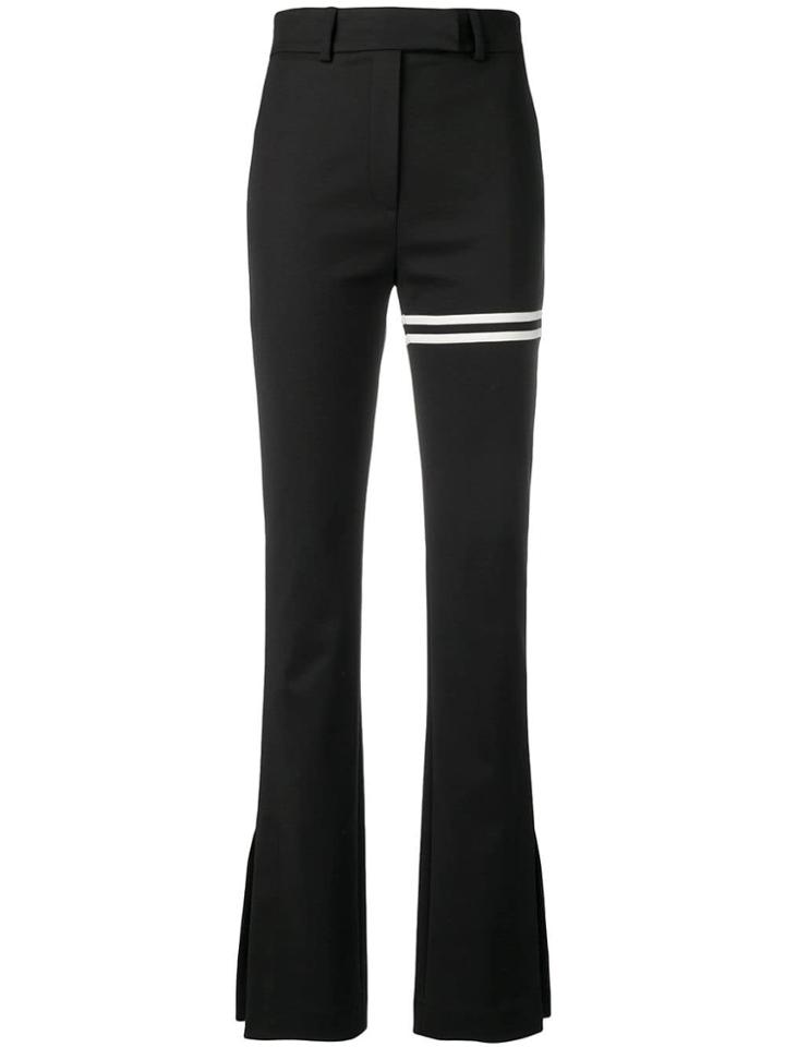 Ssheena Band Detail Bootcut Trousers - Black