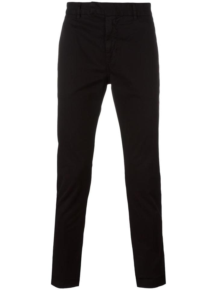 J Brand Stretch 'gabardine' Chinos, Men's, Size: 34, Black, Cotton/spandex/elastane