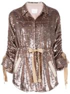 Cinq A Sept Mathieu Jacket - Gold