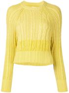 Coohem Random Cable Knit - Yellow & Orange