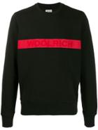 Woolrich Logo Stripe Sweatshirt - Black