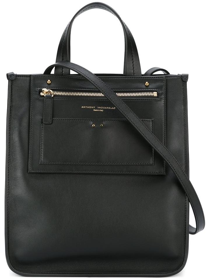 Anthony Vaccarello Square Tote